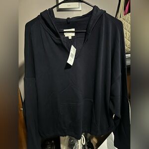 Lou & Grey signature, soft, plush Navy Hoodie